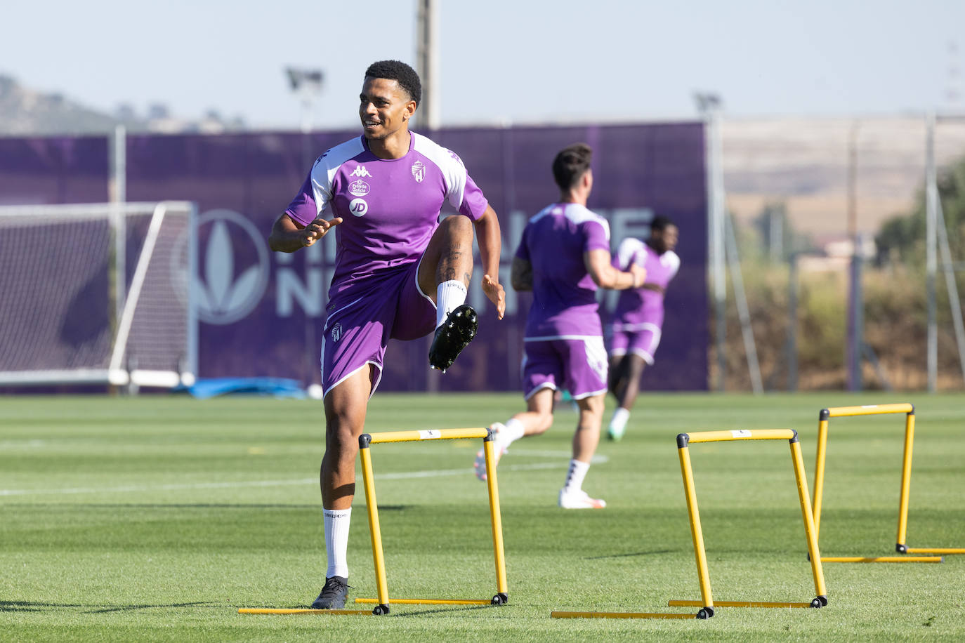 Primer entrenamiento de la pretemporada del Real Valladolid