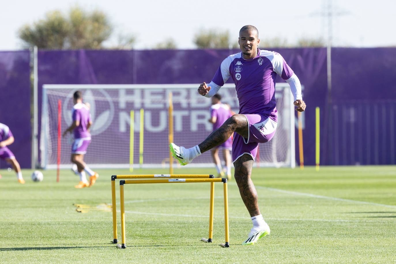 Primer entrenamiento de la pretemporada del Real Valladolid