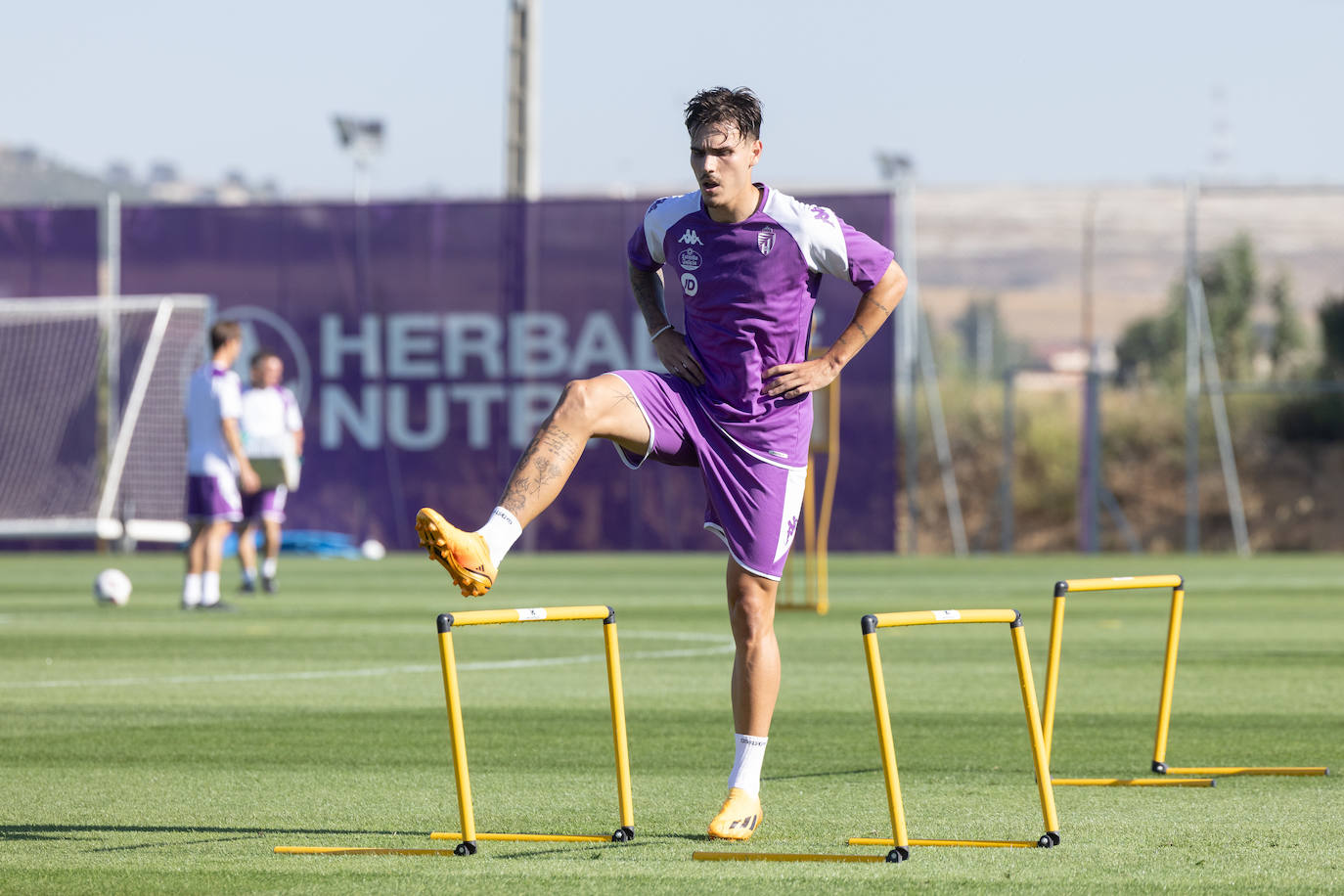 Primer entrenamiento de la pretemporada del Real Valladolid