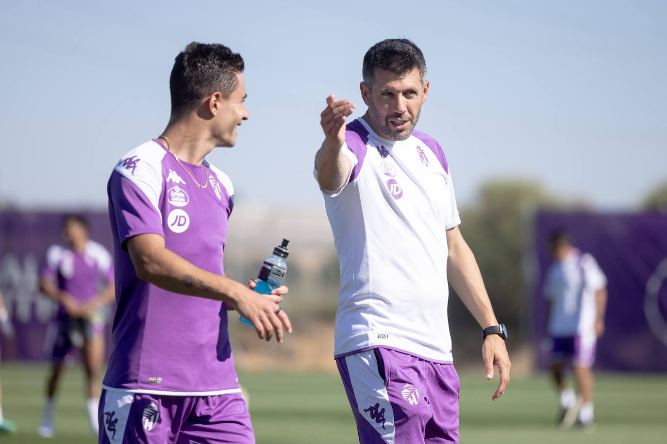 Primer entrenamiento de la pretemporada del Real Valladolid