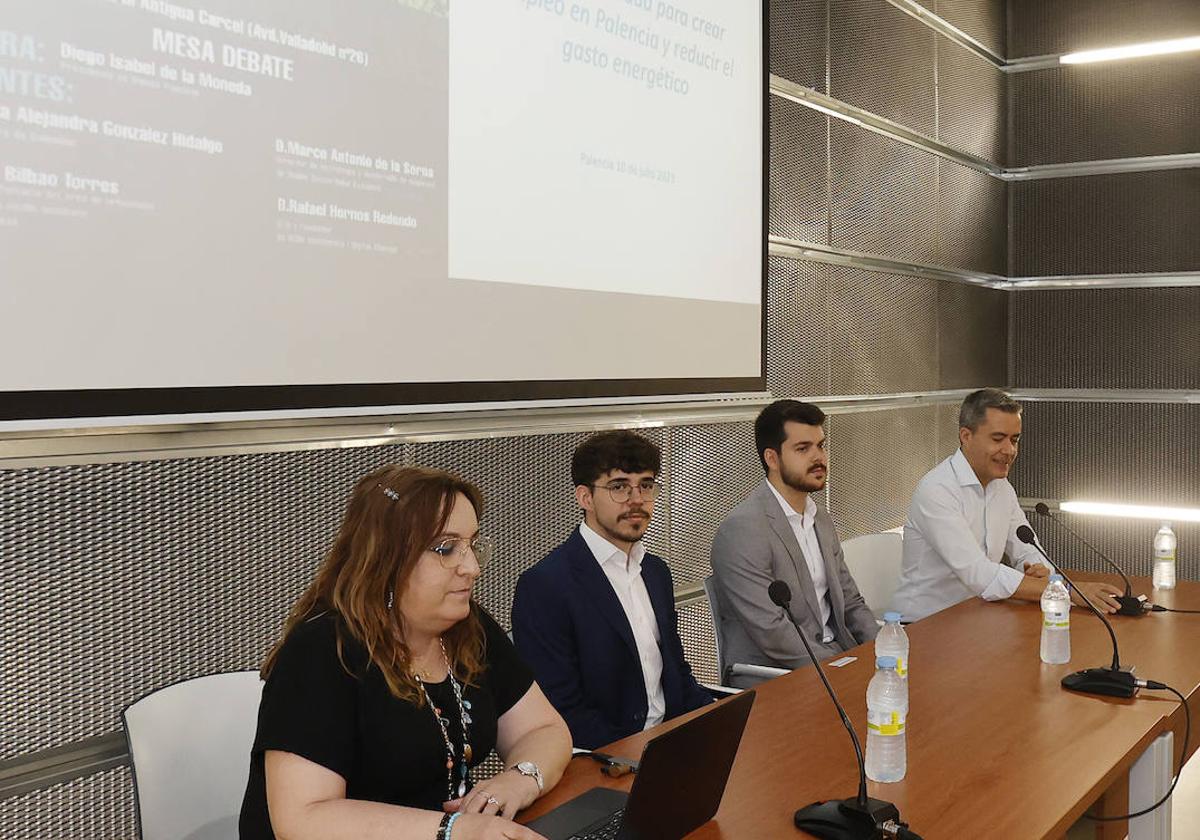 Alejandra González interviene en la jornada.