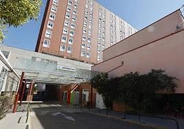 Accesos al servicio de Urgencias del Hospital de Palencia.