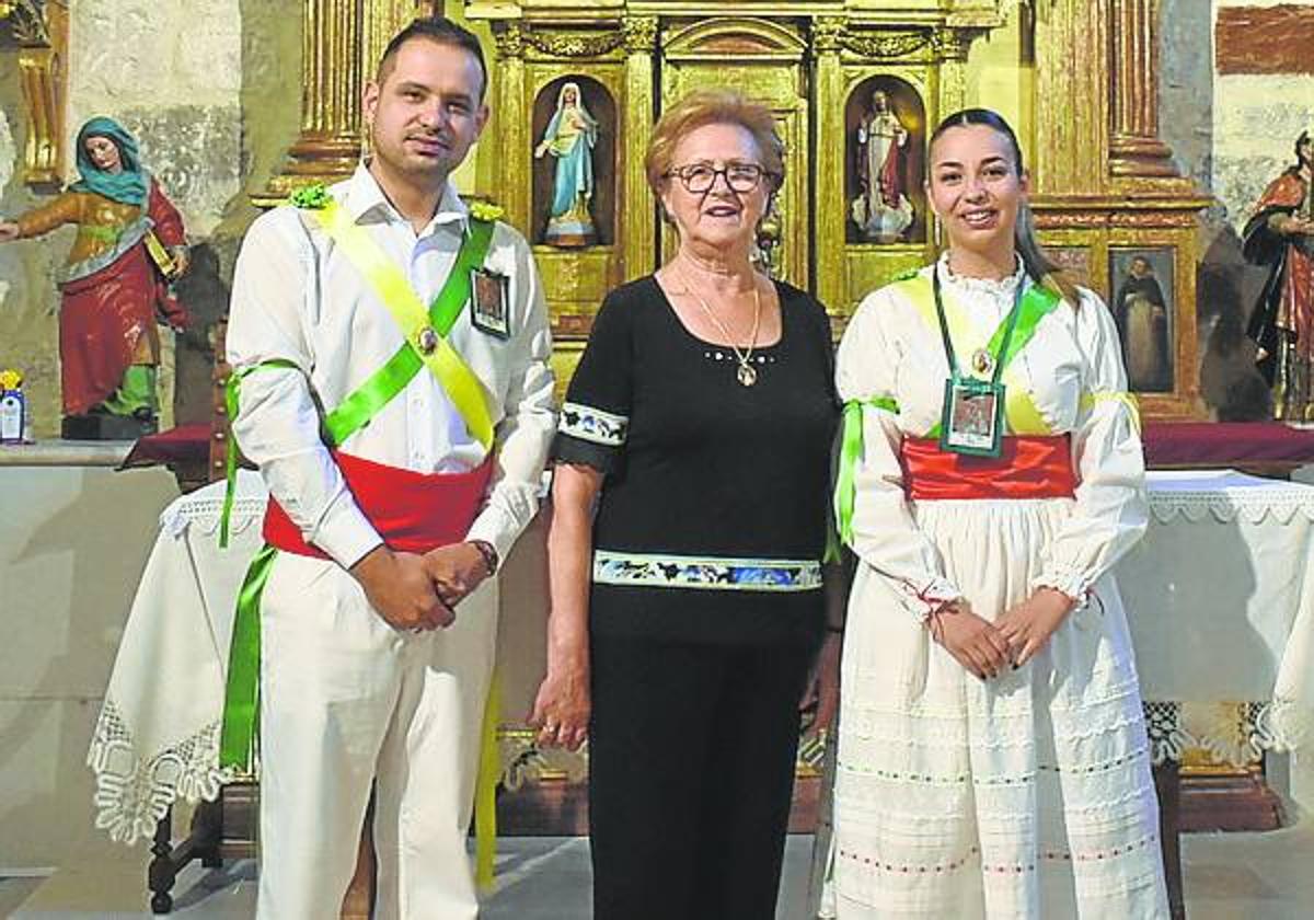 Juan José Casado, María Sánchez y Lucía González.