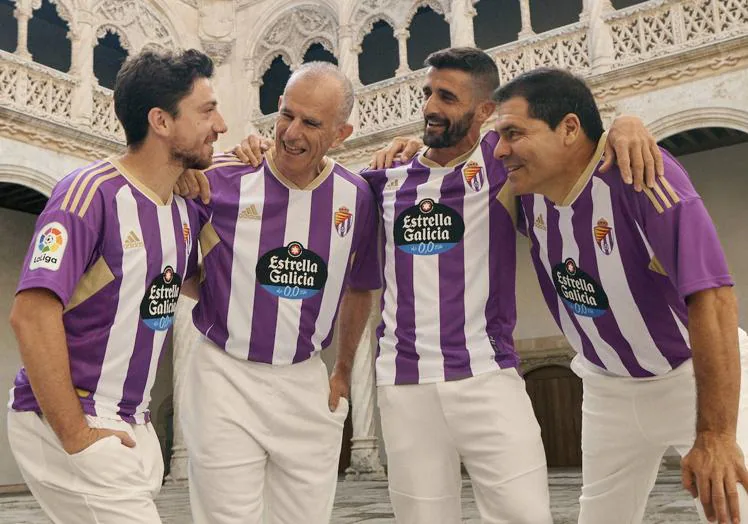 La evolución de las equipaciones del Real Valladolid