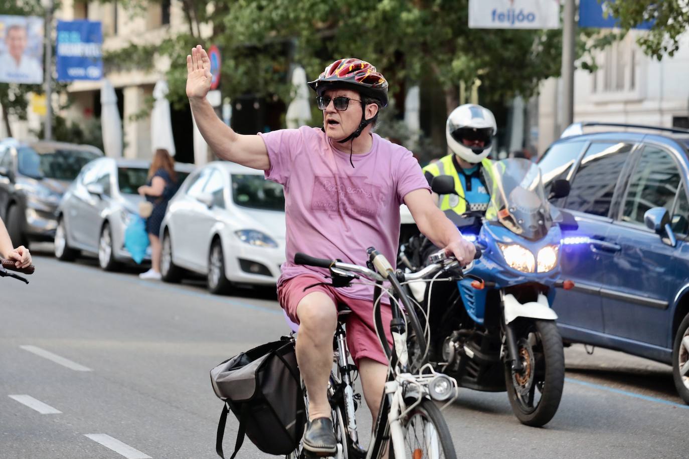 Bicifestación en Valladolid