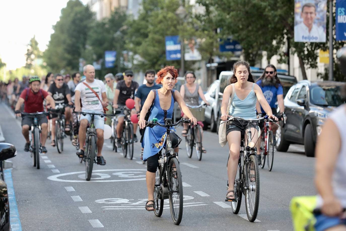Bicifestación en Valladolid