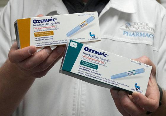 Cajas del medicamento Ozempic.