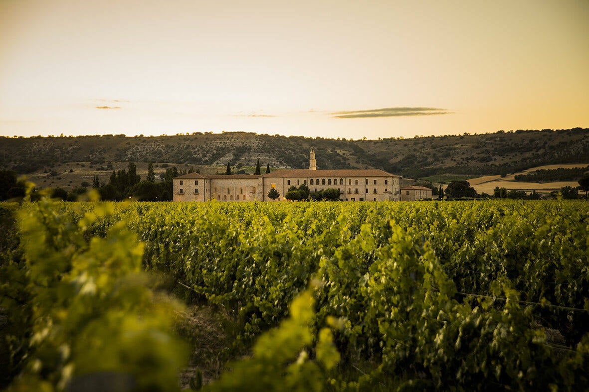 Imagen de la finca de la Abadía