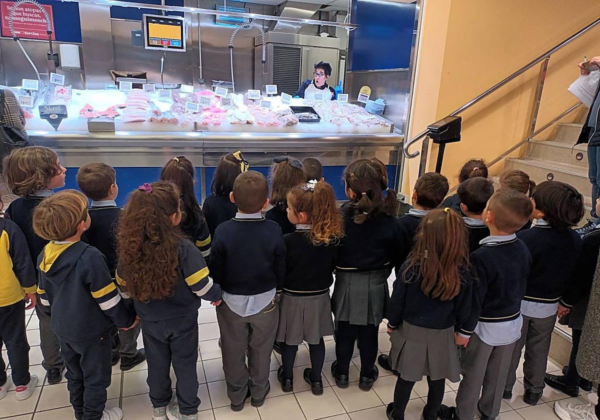 Escolares, en una de las actividades de Gadis.