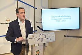 Conrado Íscar, presidente de la Diputación de Valladolid.