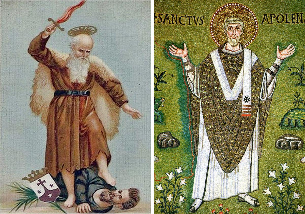 San Elías y San Apolinar de Rávena.