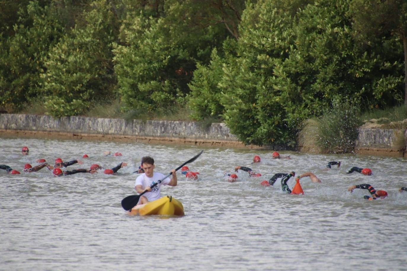 Medina de Rioseco celebra el Triatlón Canal de Castilla