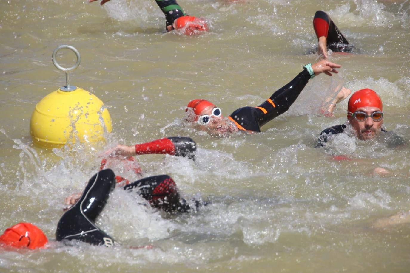 Medina de Rioseco celebra el Triatlón Canal de Castilla