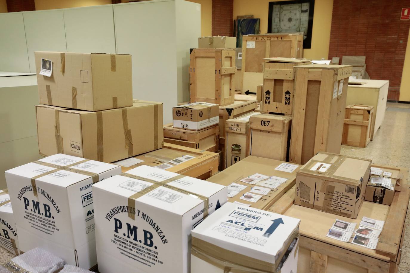 3.000 piezas de arte sin espacio para ser expuestas