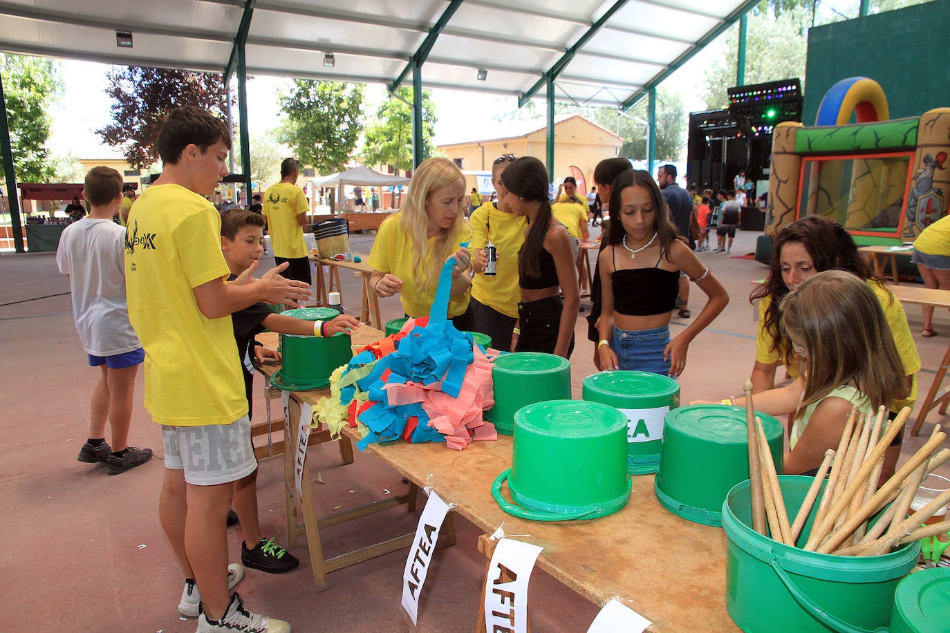 Festival solidario en Hontanares de Eresma