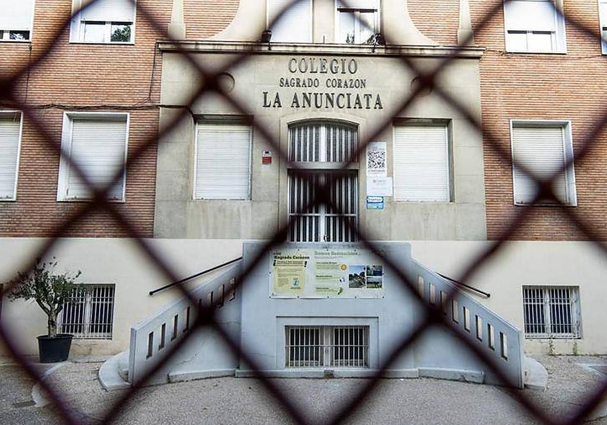Instalaciones del colegio de La Anunciata, en Valladolid.