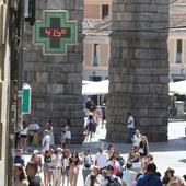 Segovia encara otro episodio de calor, con una máxima de 35,5 grados