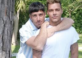 Ricky Martin con Jwan Josef.