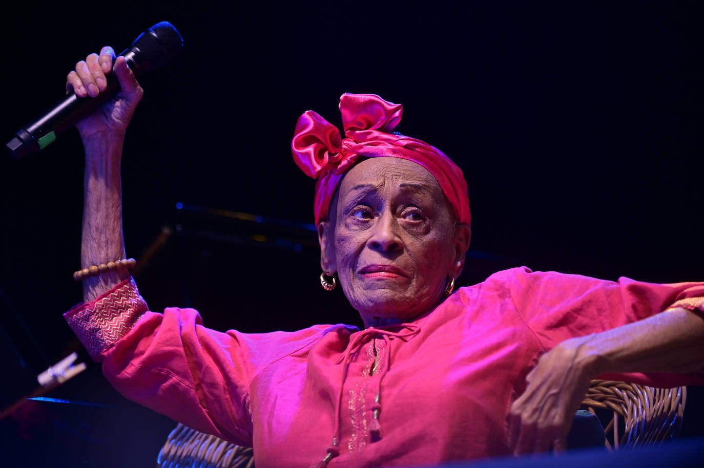 Las imágenes de la despedida mundial de Omara Portuondo en el Universijazz