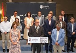 Equipo de gobierno de la Diputación de Segovia.