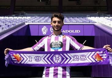 Raúl Moro llega al Real Valladolid para «hacer daño» a las defensas rivales