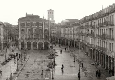 La antigua plaza del Mercado de Valladolid