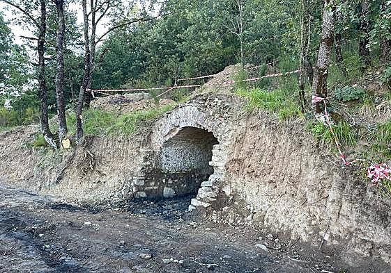 Imagen de la histórica bocamina.