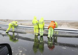 Obras en la A-60