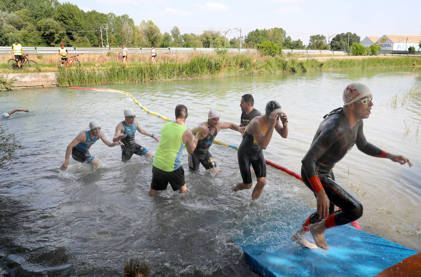 Cita con el triatlón en Dueñas