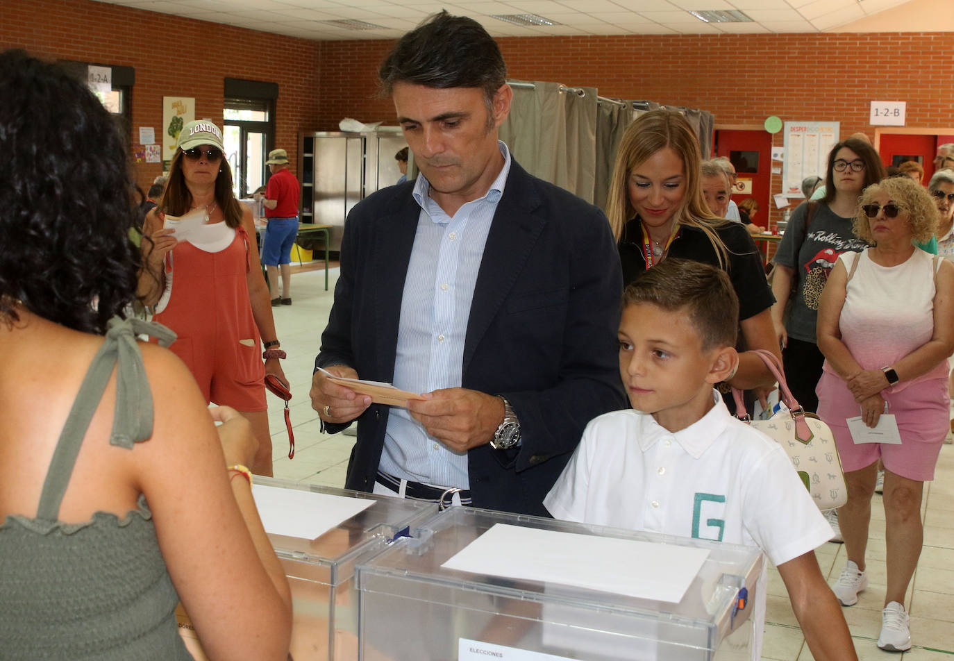 Mañana de votación en Segovia capital