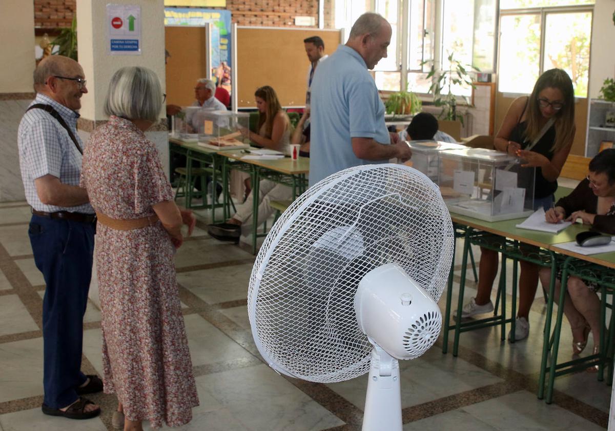 Mañana de votación en Segovia capital