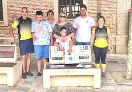 Presentación de la carrera 'Non-Stop', este lunes en Carrión de los Condes.