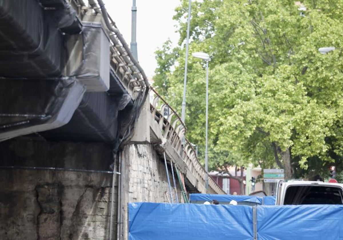 Obras anteriores en Arco de Ladrillo.