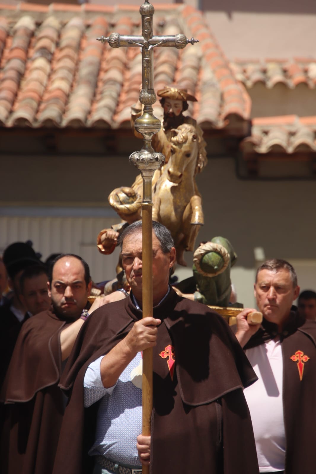 La procesión del apóstol Santiago, en imágenes