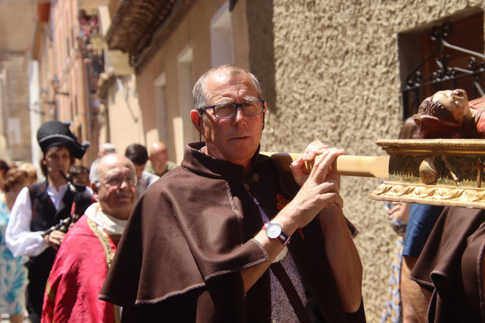 La procesión del apóstol Santiago, en imágenes