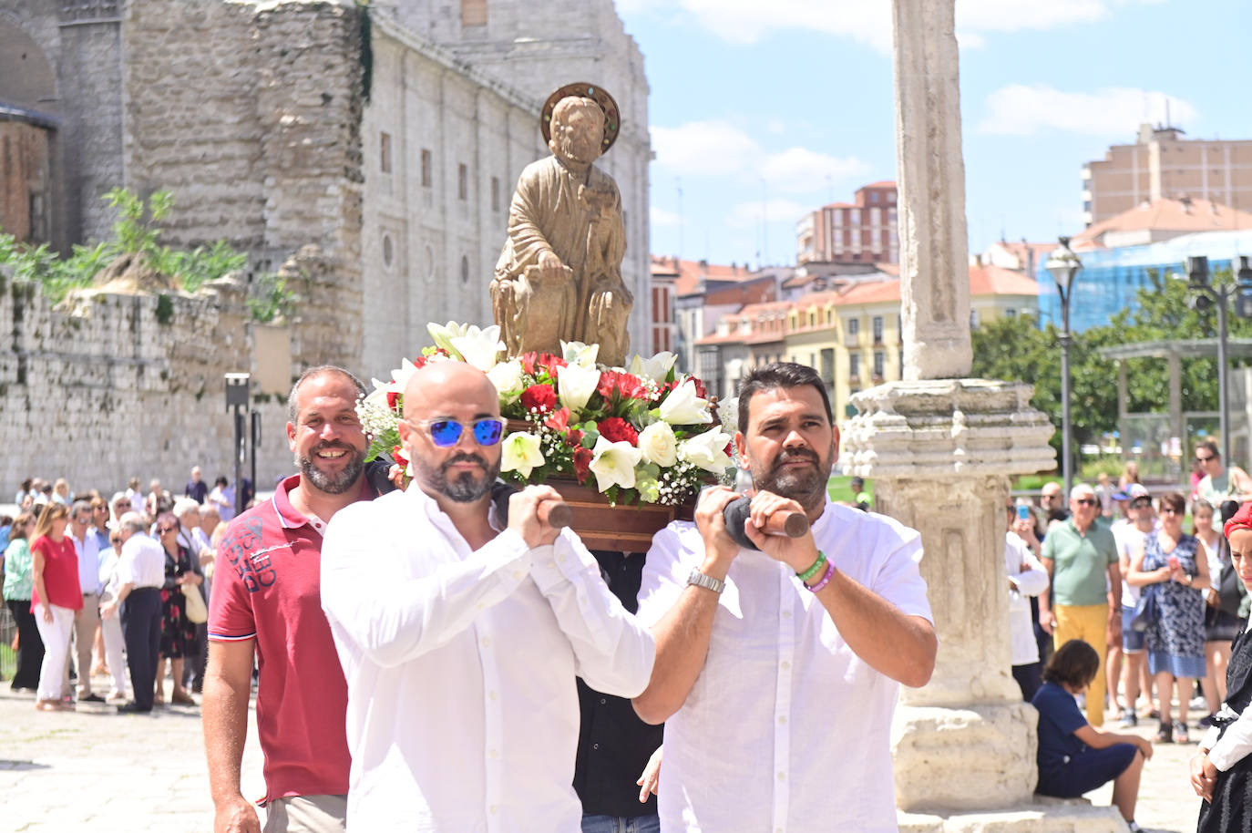 Procesión y misa en honor a Santiago Apóstol en Valladolid