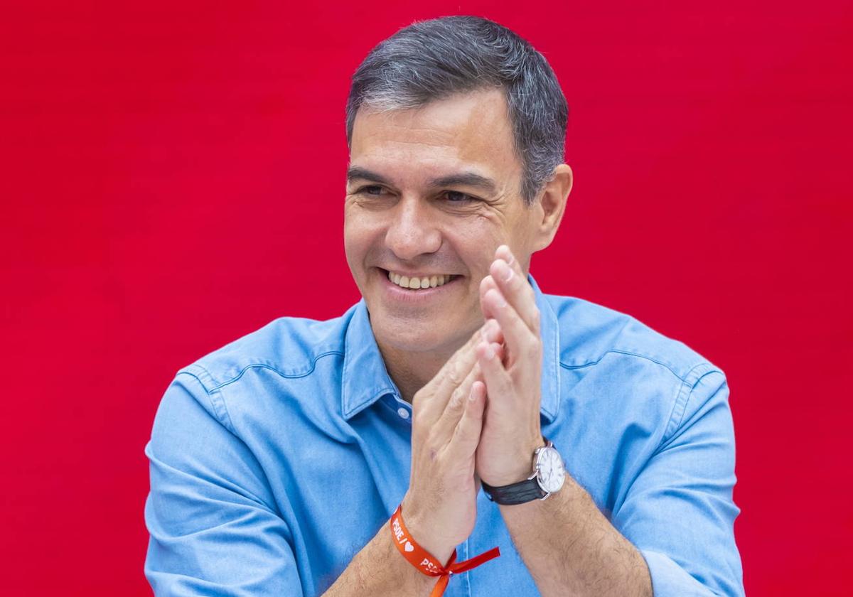 El presidente del Gobierno en funciones, Pedro Sánchez.