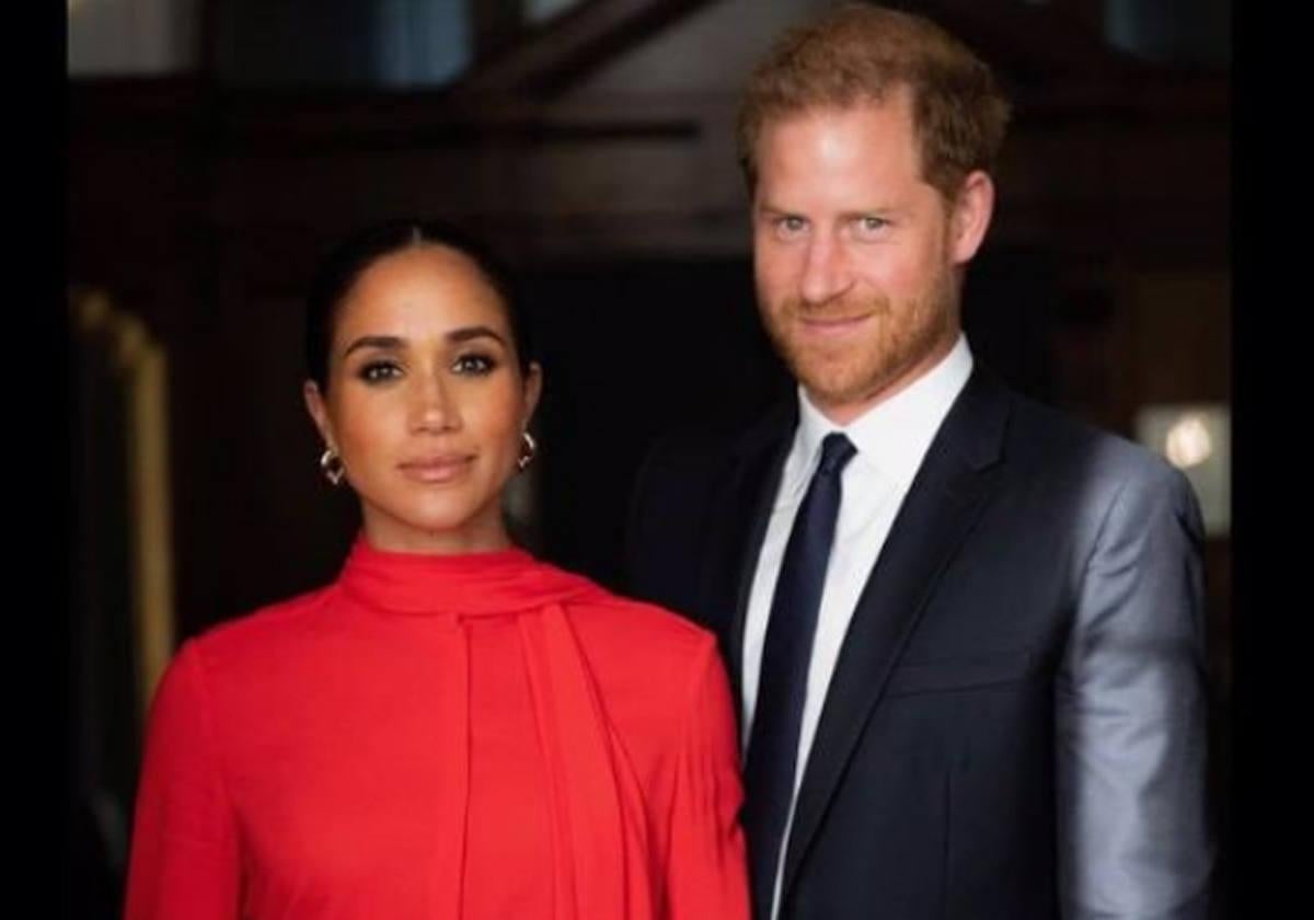 Meghan Markle y el Príncipe Harry.