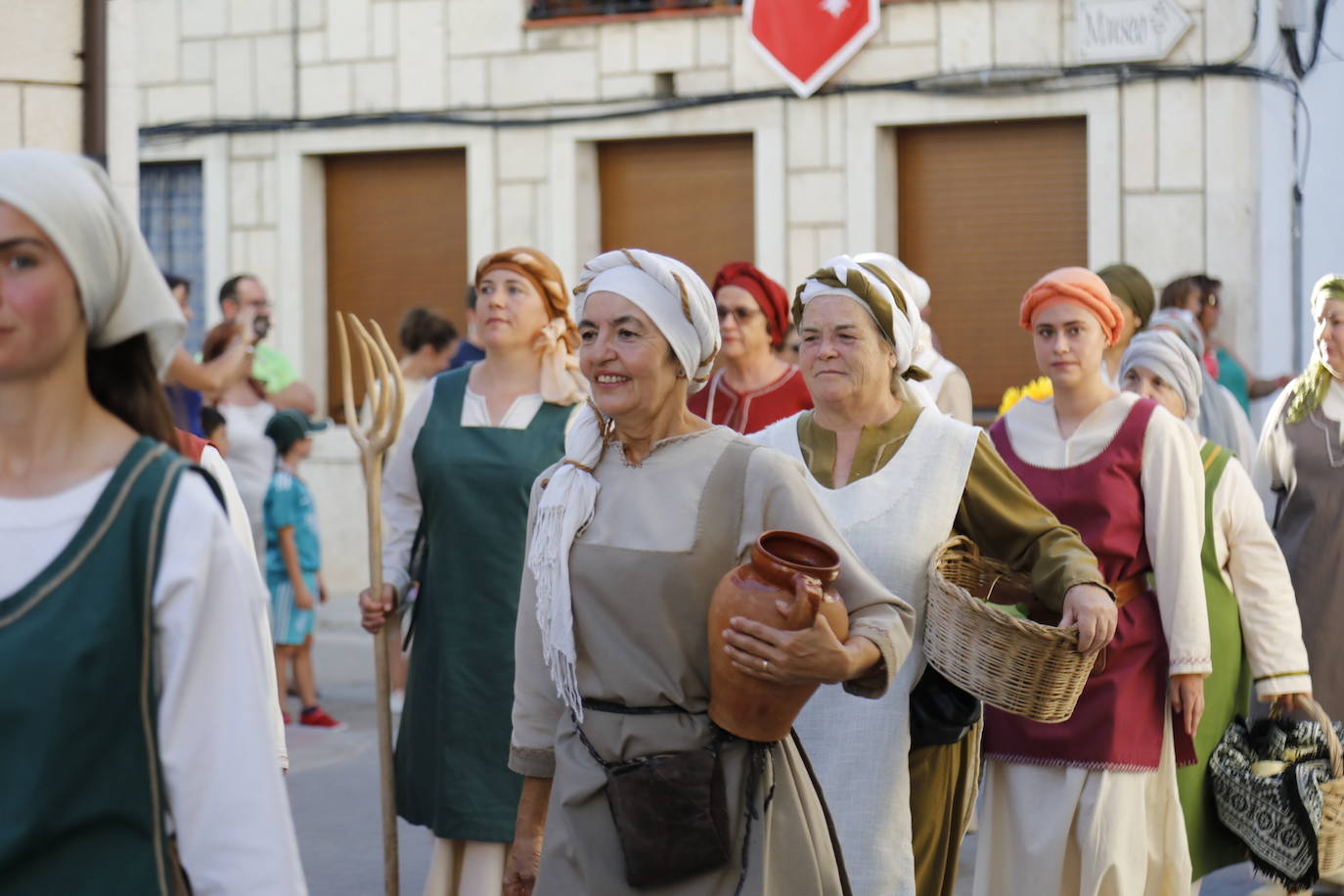 Los vecinos de Campaspero salen a la calle para hacer su recreación histórica