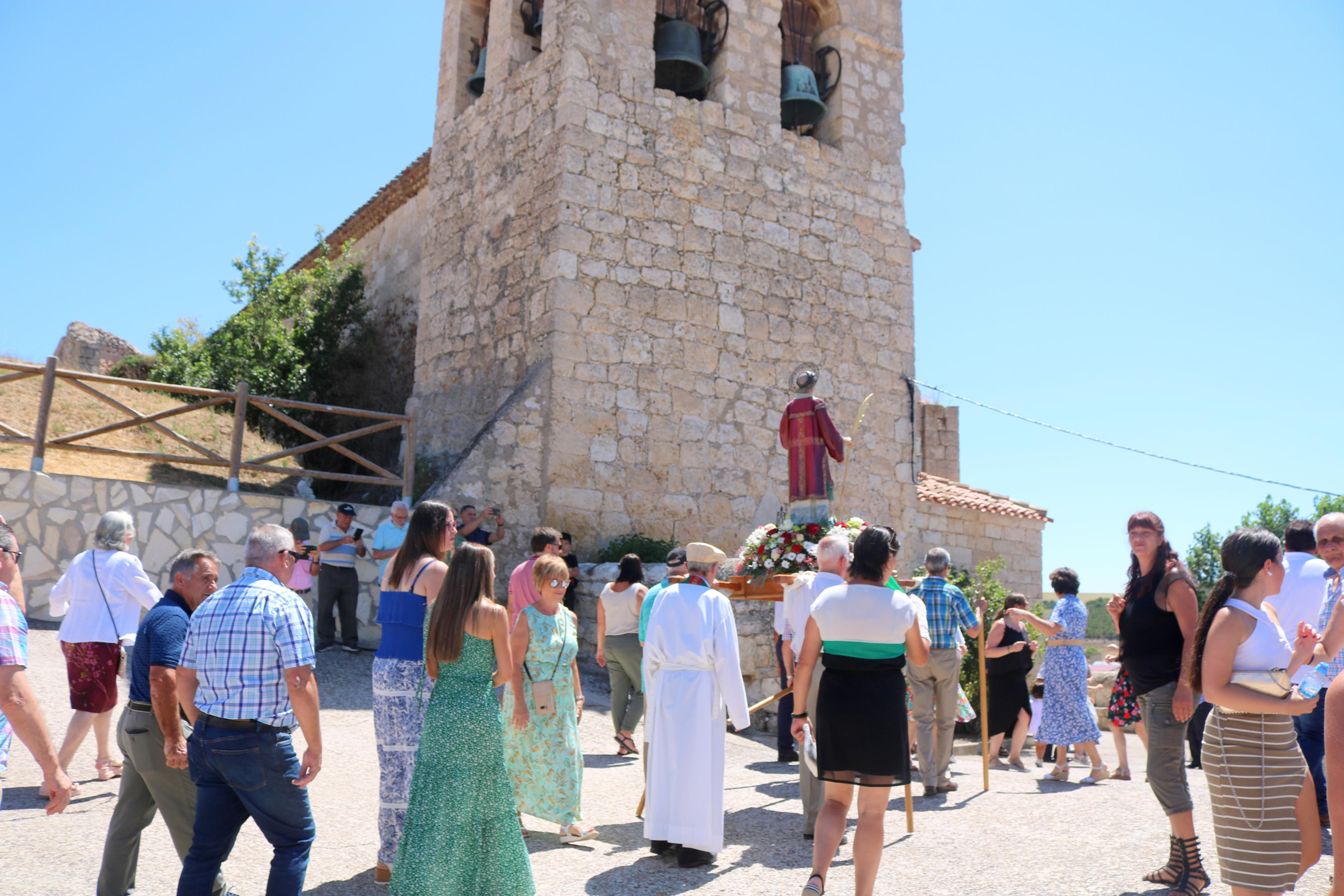 Cobos de Cerrato, fiel a San Román