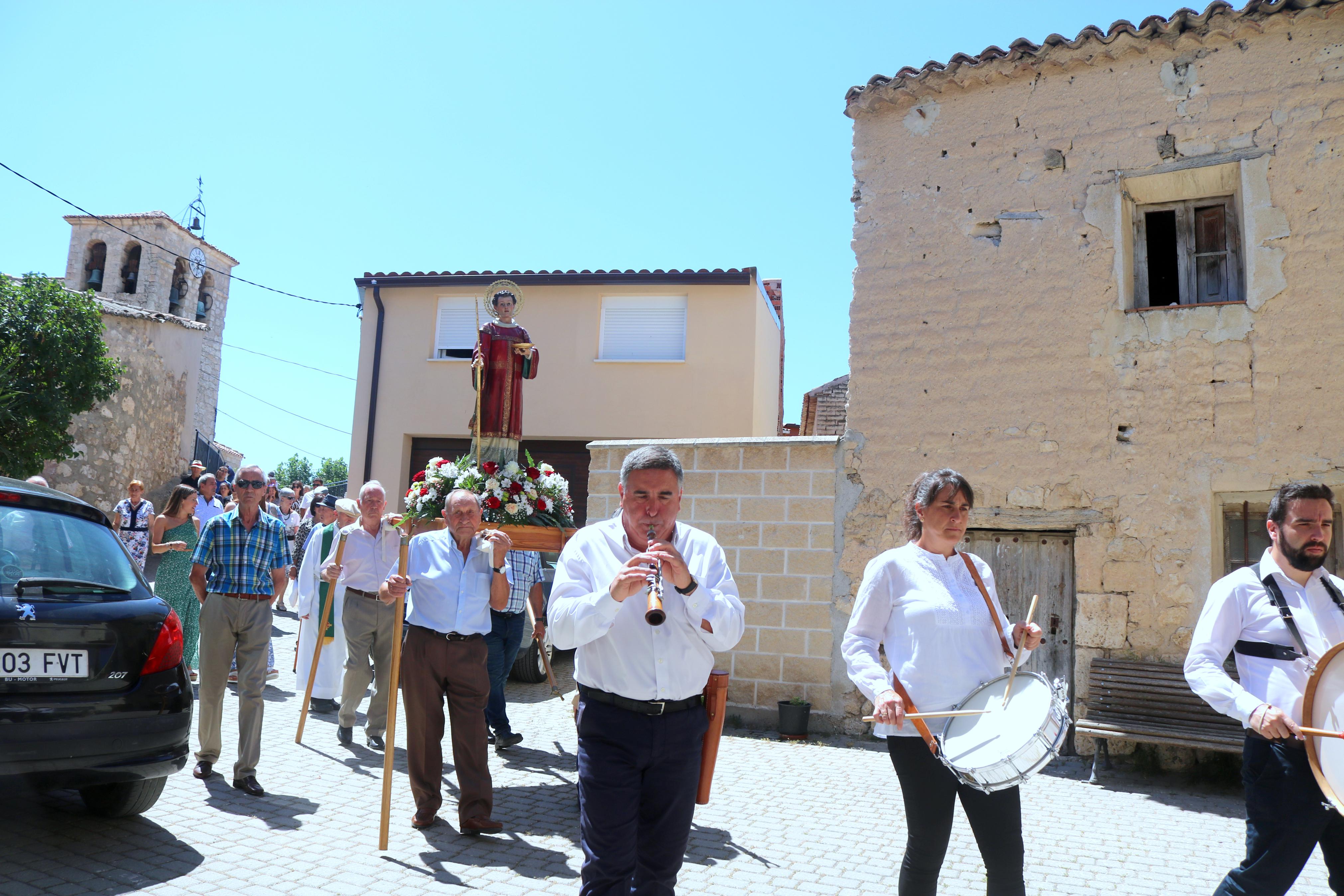 Cobos de Cerrato, fiel a San Román