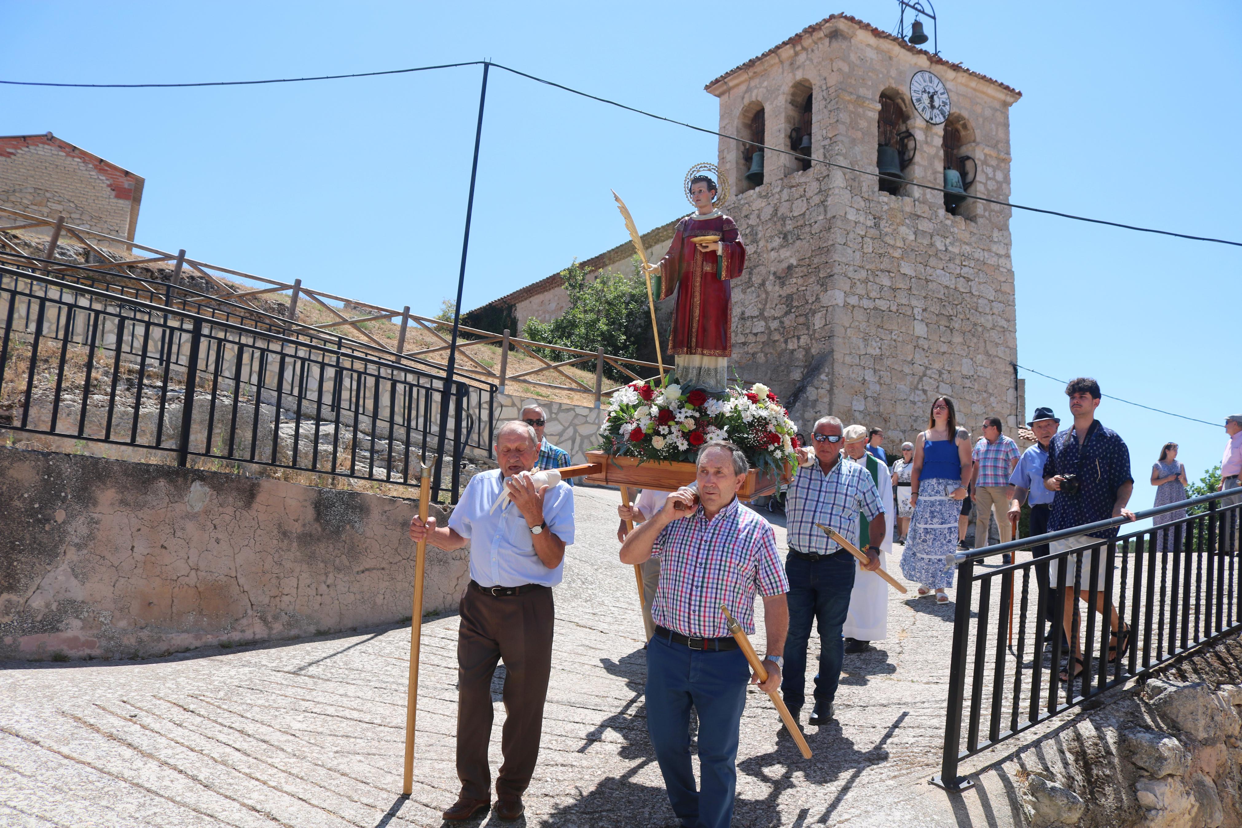 Cobos de Cerrato, fiel a San Román