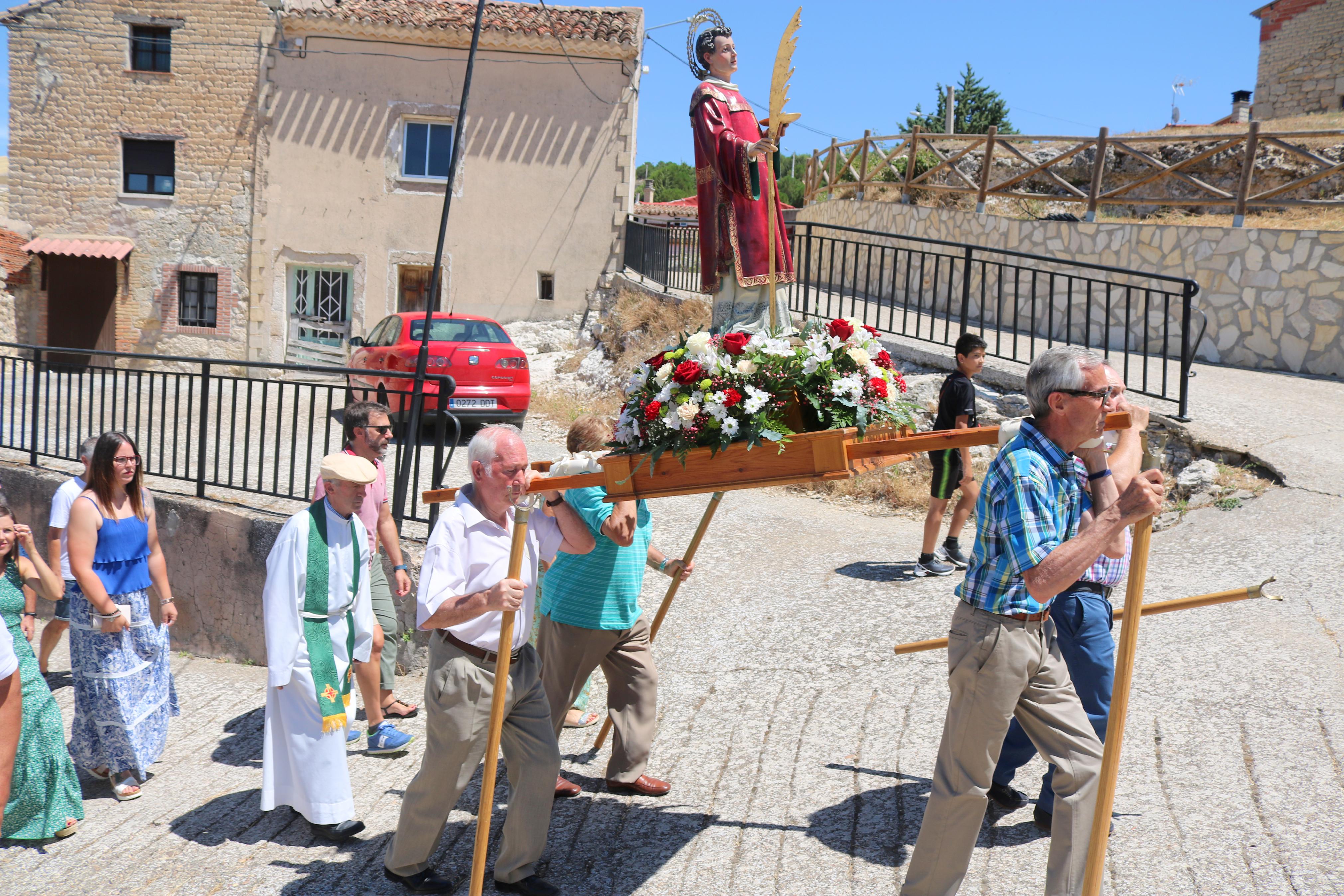 Cobos de Cerrato, fiel a San Román