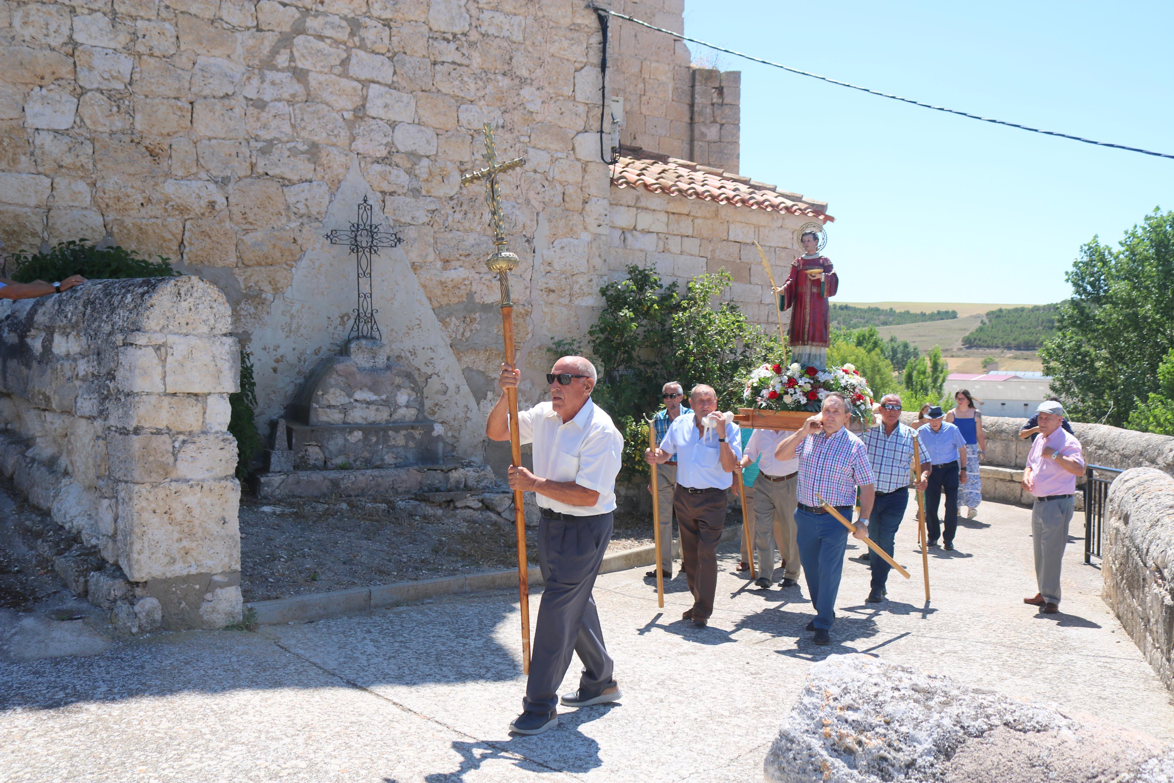 Cobos de Cerrato, fiel a San Román