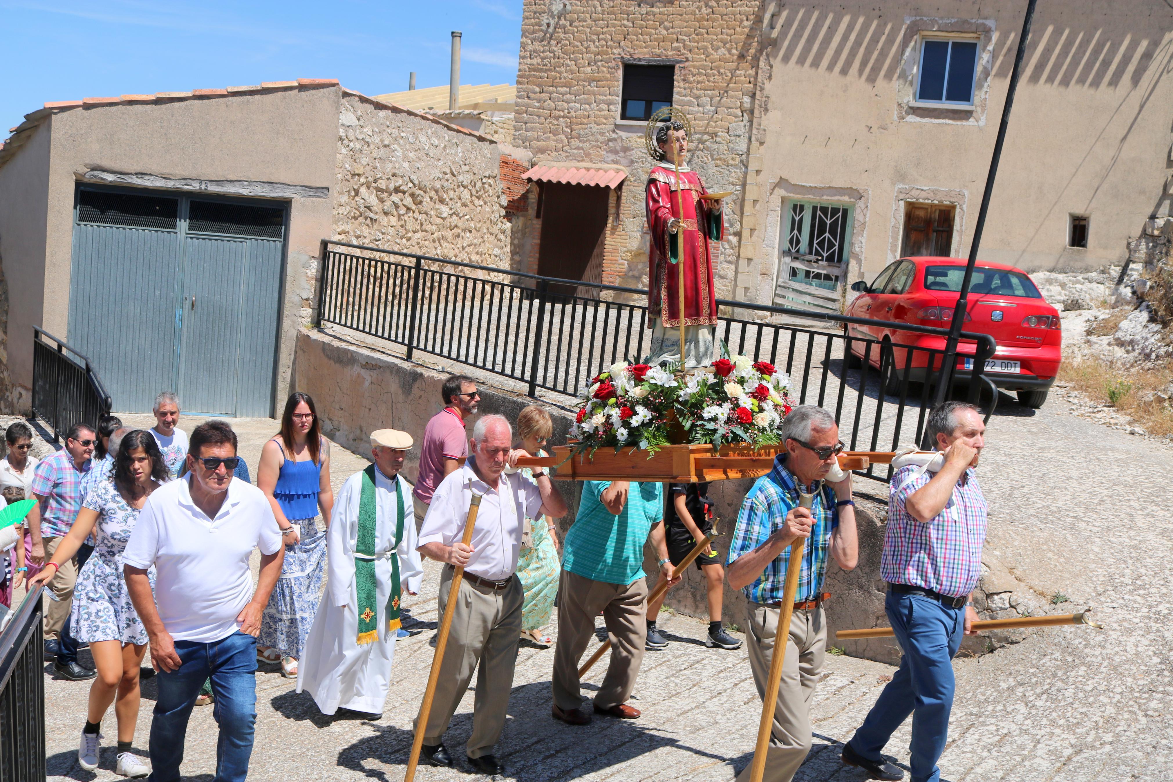 Cobos de Cerrato, fiel a San Román