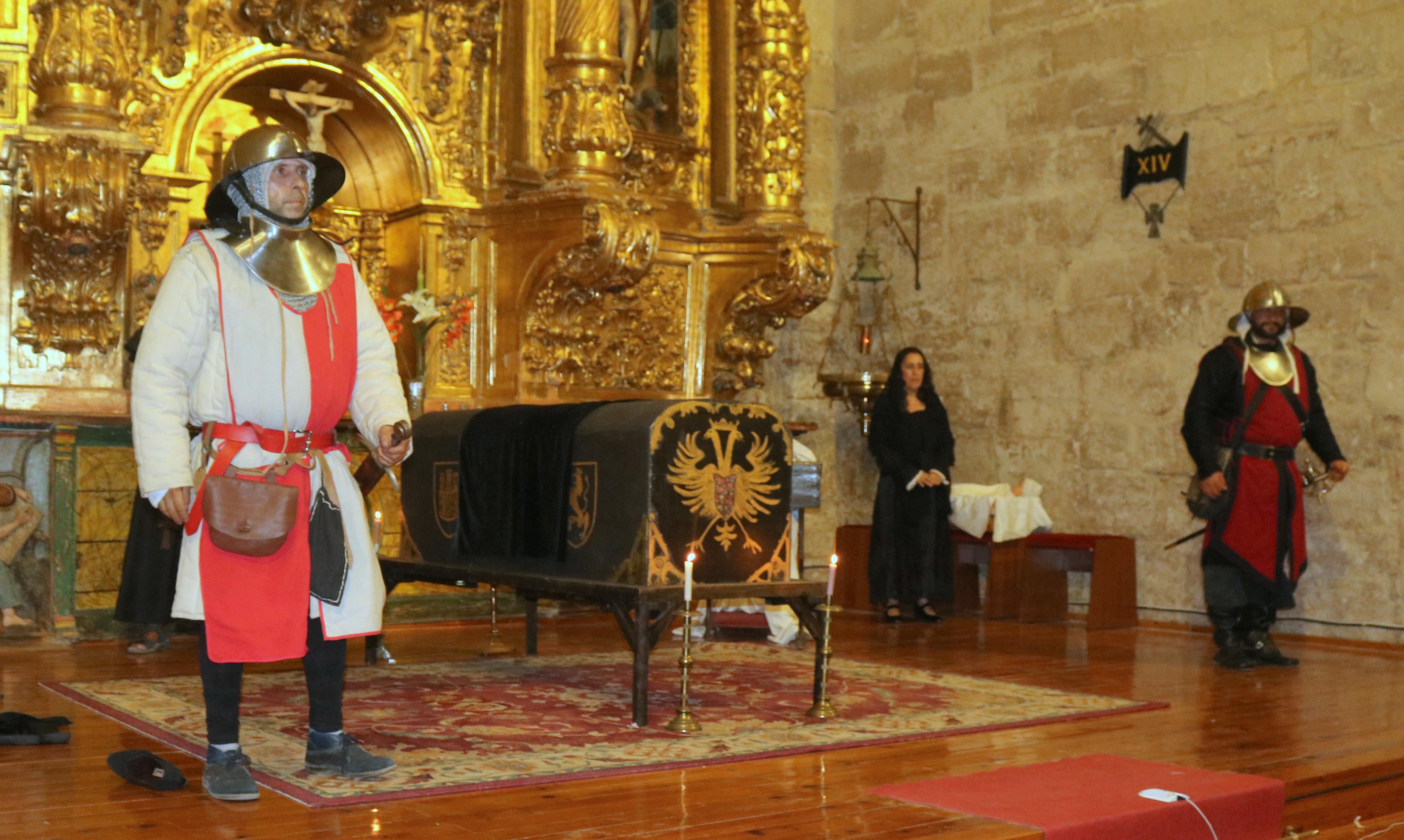 HORNILLOS DE CERRATO RECIBE A LA REINA JUANA I DE CASTILLA