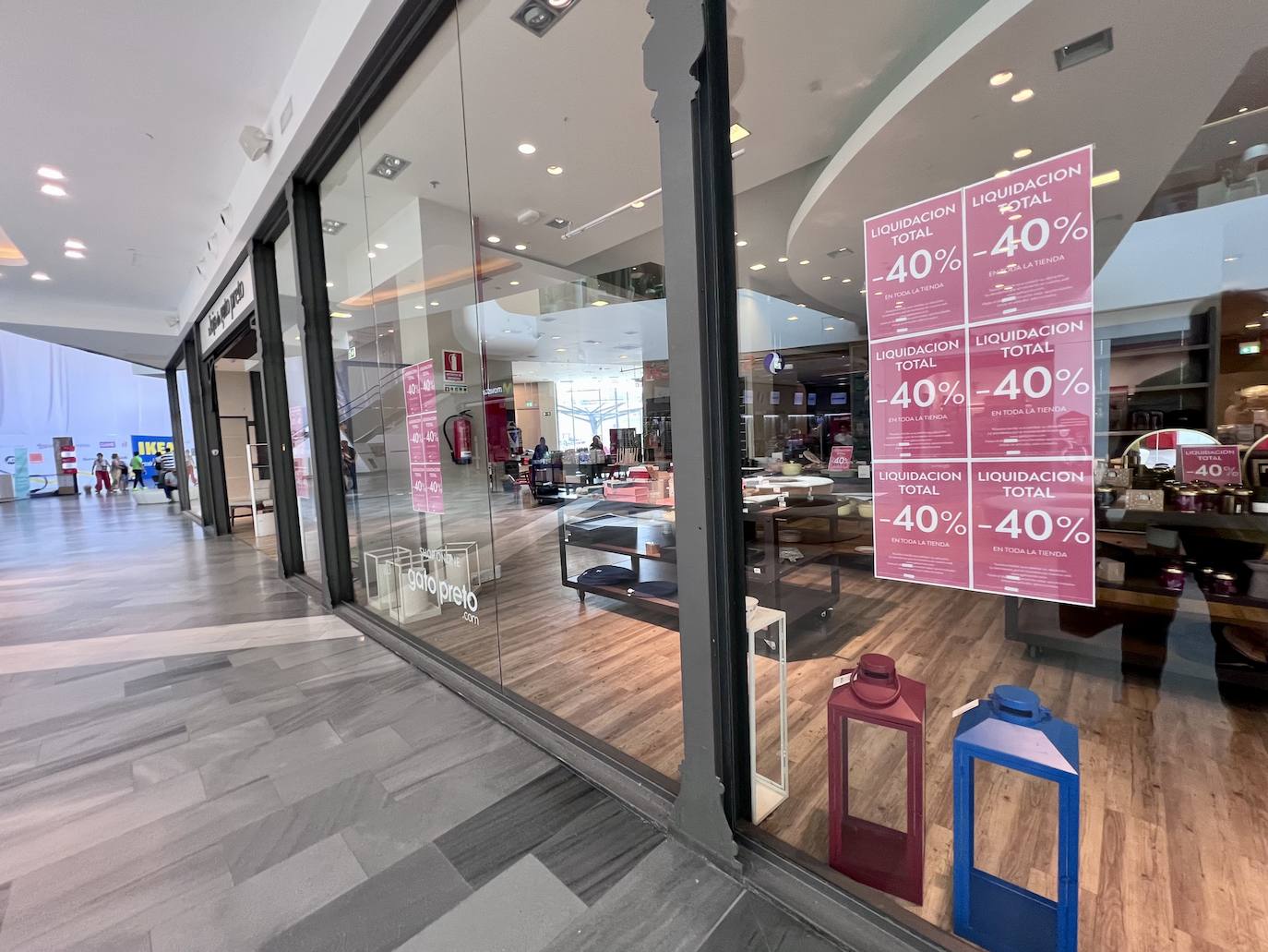 El cierre de la tienda Gato Preto en Río Shopping dejó en la calle a seis trabajadores
