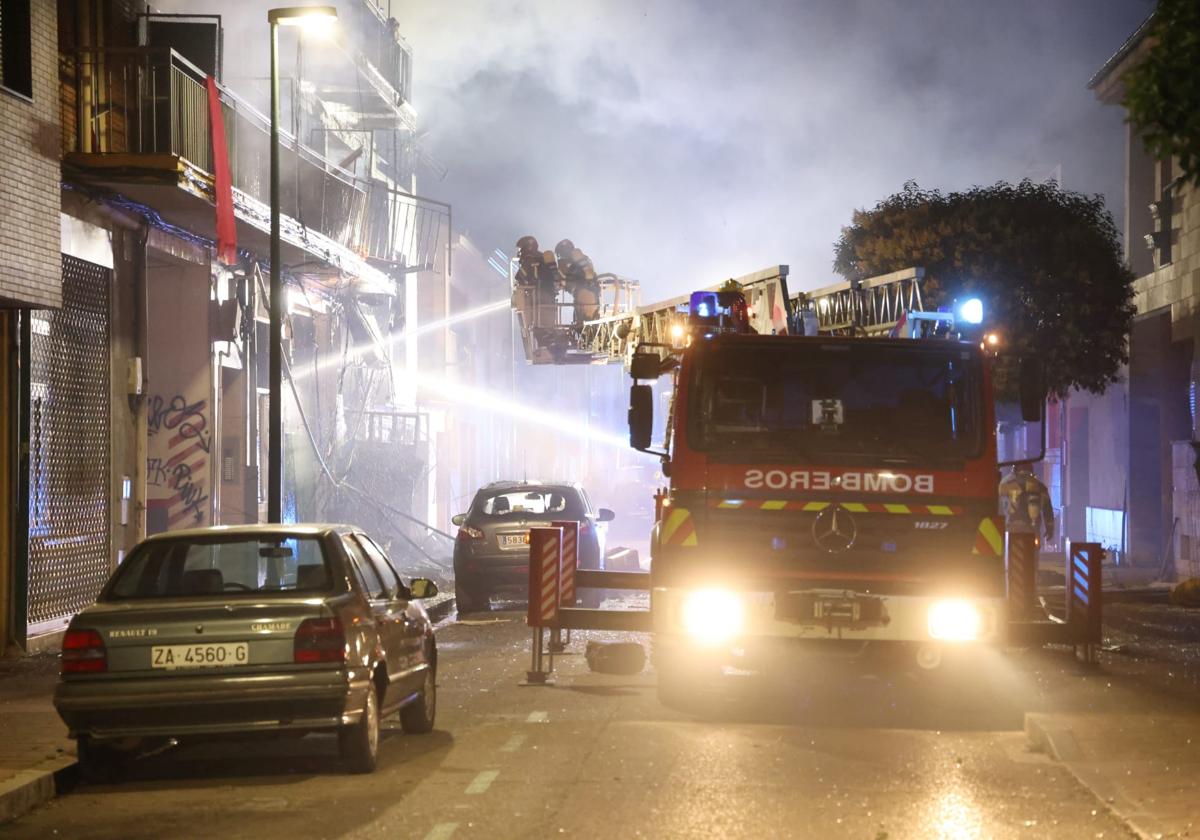 Una explosión de gas destroza un edificio en la calle Goya y deja al menos 15 heridos