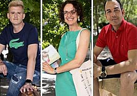 José Ignacio Gago, Kathryn Susana Escribano y Juan Carlos González, los tres profesores de Valladolid nominados a los Premios Abanca.