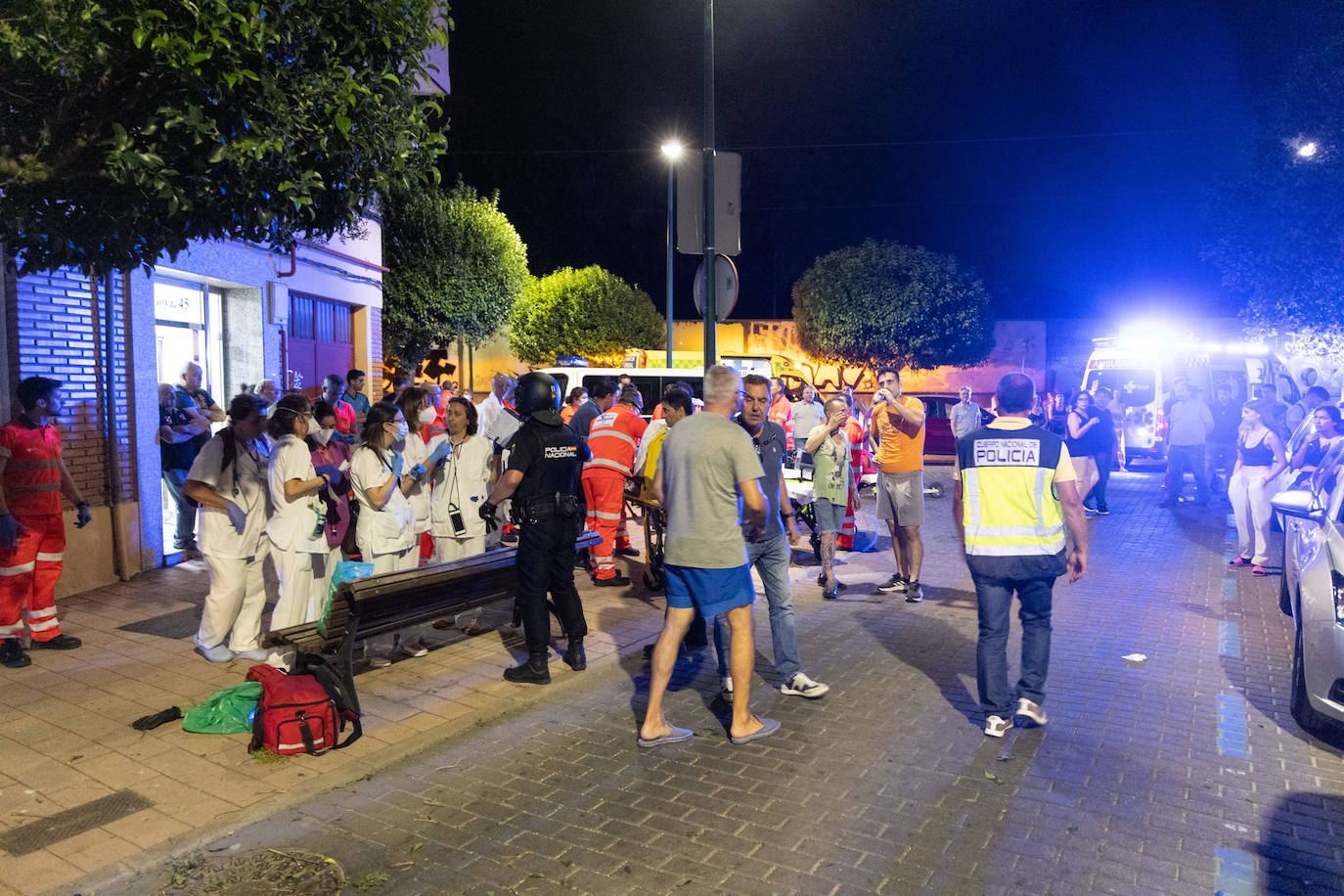 Explosión en un edificio de viviendas en la calle Goya de Valladolid